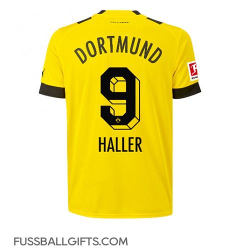 Borussia Dortmund Sebastien Haller #9 Fußballbekleidung Heimtrikot 2022-23 Kurzarm